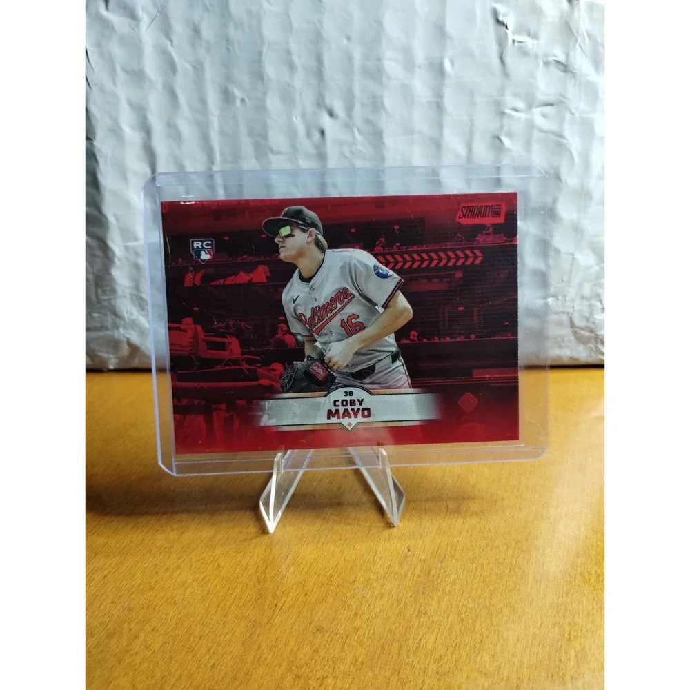 2025 Topps Stadium Club Red Foil Parallels Lot of 12 - Coby Mayo, Nick Kurtz +